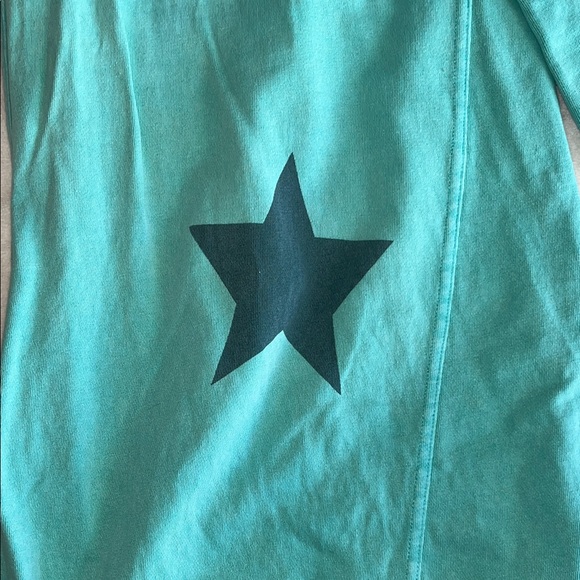 Easel embroidered star wide leg pants - Picture 7 of 16